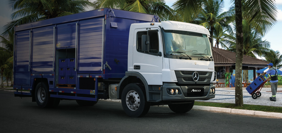 Atego 1721/48 Cabina Normal - Caja Automatizada